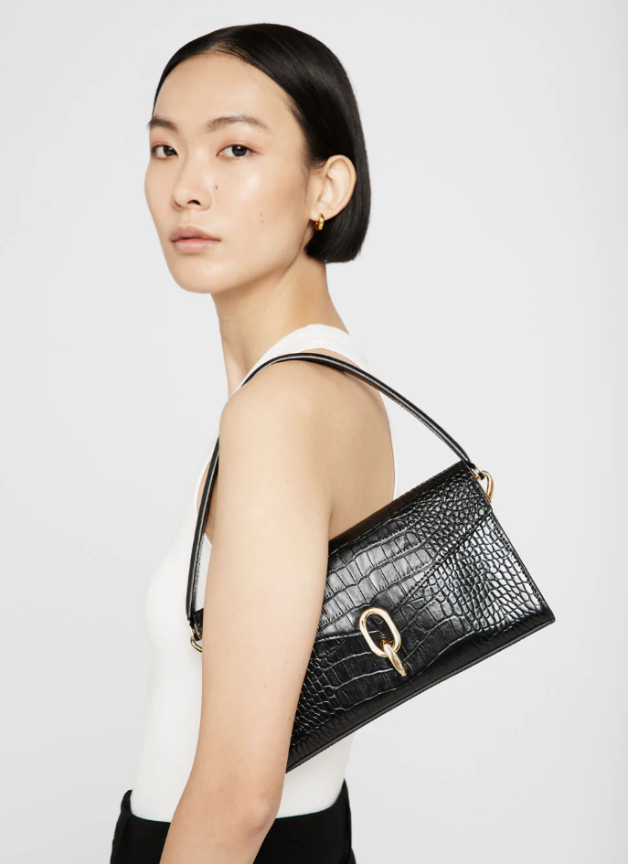 Colette Bag Black George and Olive