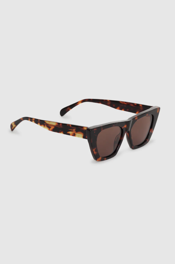 Anine Bing Paris Sunglasses Dark Olive ANINE BING Tortoiseshell Paris Sunglasses ANINE BING main image 2