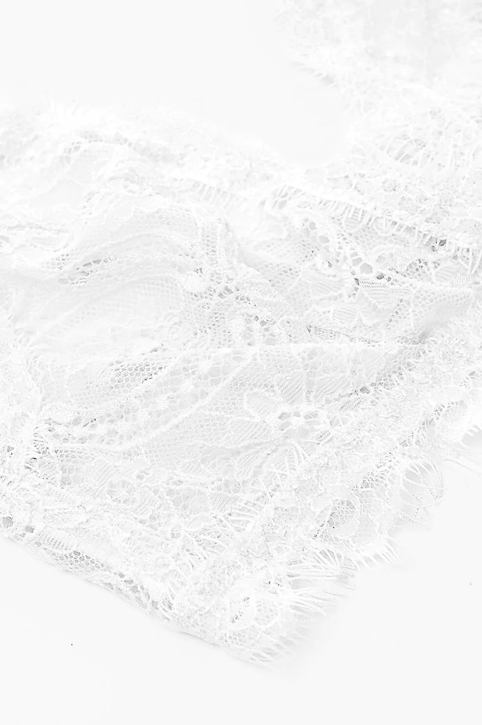 Lace Bra With Trim Ivory – George and Olive